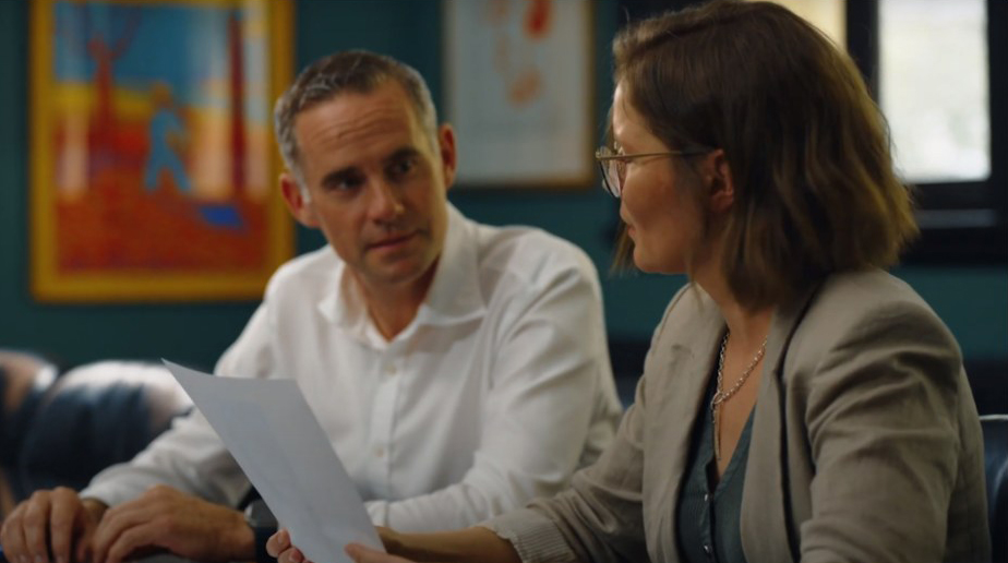 GSA Insurance Brokers CEO James Telford and Senior Client Manager Natalie Fisher discussing a claim